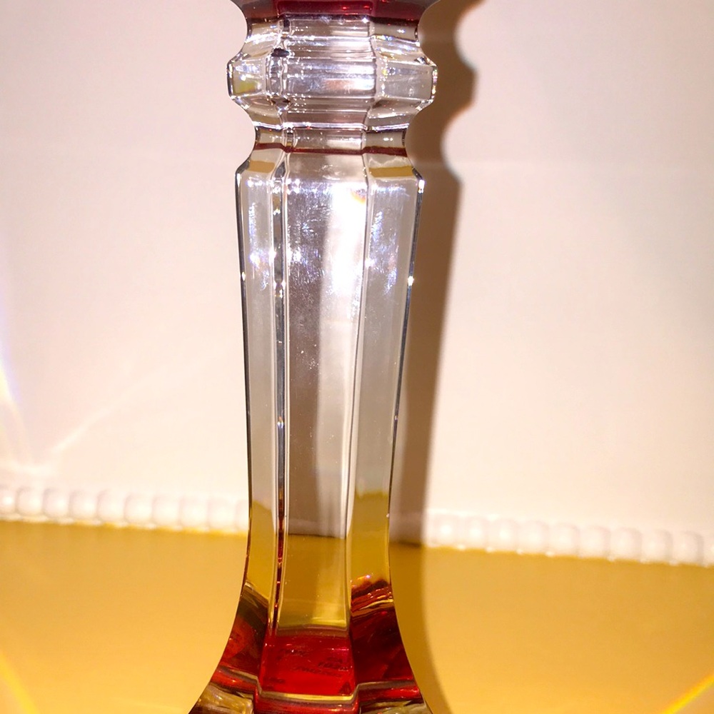 2 crystal candlesticks - Picture 9 of 10